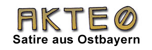 logo AKTEnull.de
AKTEnull - Satire g’macht in Bayern logo AKTEnull.de
AKTEnull - Satire g’macht in Bayern